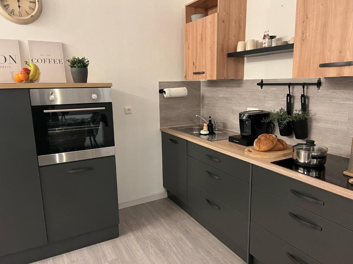 Ferienwohnung An Der Stadtmauer Und Turmblick Lügde Exterior foto